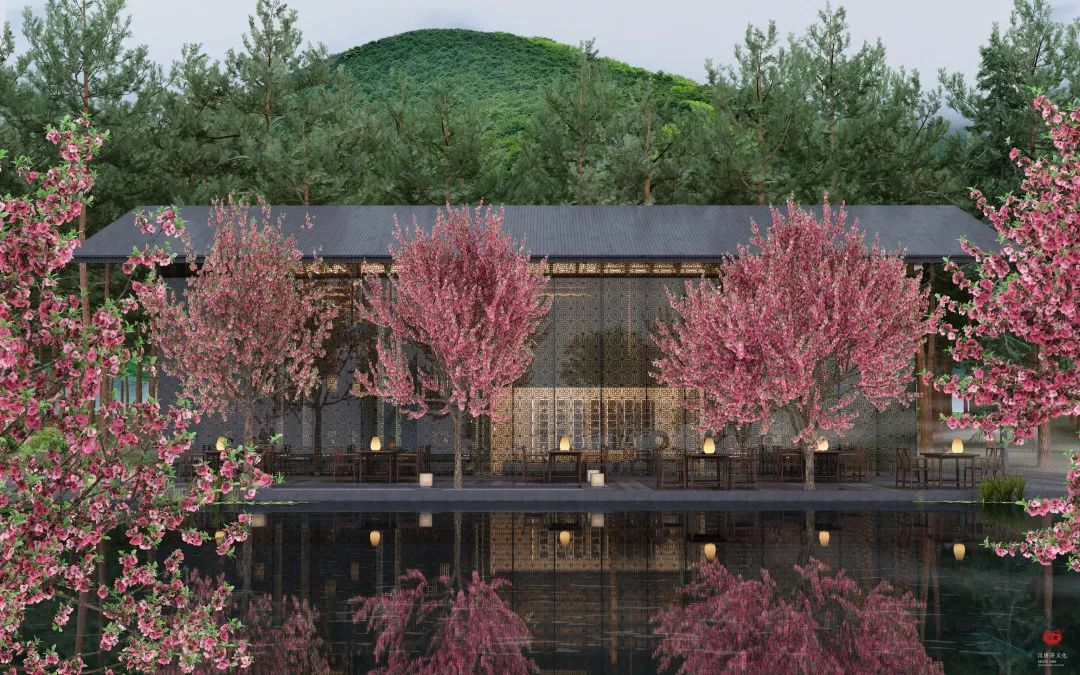 花园餐厅 | 以黑胡桃诠释工笔花鸟里的婉约审美插图1 花园餐厅 | 以黑胡桃诠释工笔花鸟里的婉约审美插图1